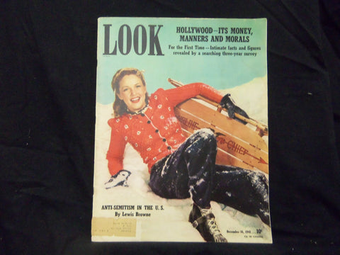 1941 DECEMBER 16 LOOK MAGAZINE - BARBARA BRITTON - ST 1494