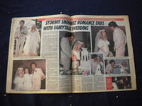 1984 APRIL 10 STAR NEWSPAPER -MICHEAL JACKSON THRILLER GIRL -HASSELHOFF- NP 6013
