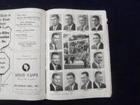 1958 SEPTEMBER 27 FOOTBALL PROGRAM - UNIV INDIANA VS. UNIV NOTRE DAME - SP 5454R