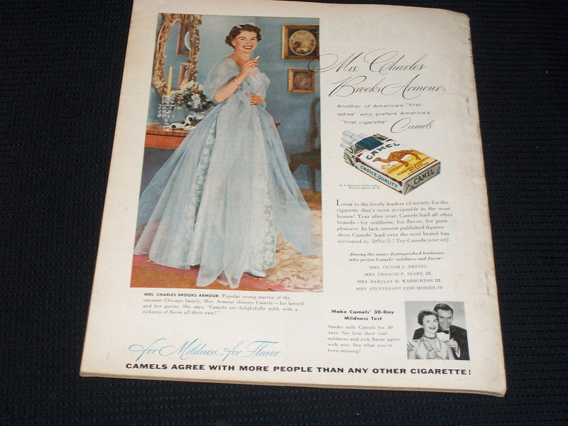 1954 AUGUST PHOTOPLAY MAGAZINE - TERRY MOORE FRONT COVER - E 1901