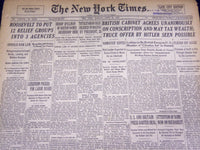 1939 APRIL 25 NEW YORK TIMES - SPELLMAN NAMED ARCHBISHOP HERE - NT 3045