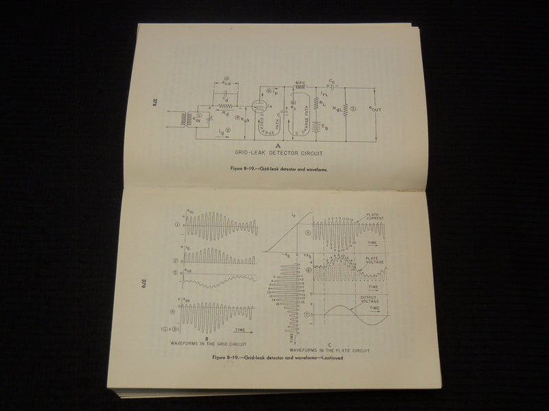 1955-1957 NAVY TRAINING COURSES - ELECTRONICS BOOKS LOT OF 2 - KD 4138
