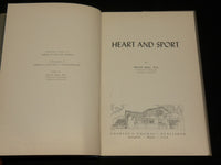 1964 HEART AND SPORT HARDCOVER BOOK BY ERNST JOKL - KD 2768M