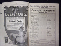 1906 OCTOBER COSMOPOLITAN MAGAZINE - NICE COVER, ADS AND ARTICLES - ST 3014