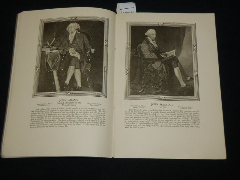 1910 FORTY OF BOSTON 'S IMMORTALS SOFTCOVER BOOK - J 6570