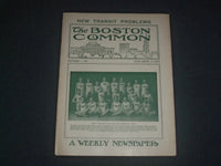 1910 OCTOBER 1 THE BOSTON COMMON MAGAZINE - NEW TRANSIT PROBLEMS - B 6229