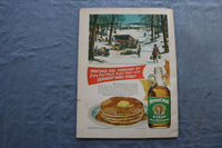 1951 FEBRUARY FAMILY CIRCLE MAGAZINE - CATS IN A BASKET COVER - ST 6921A