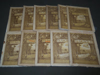 1887 ST. NICHOLAS MONTHLY MAGAZINE LOT OF 11 ISSUES - NICE ILLUS. & ADS - WR 936