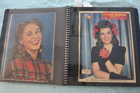 GIANT MOVIE STAR SCRAPBOOK - PAULETTE GODDARD - ALICE FAYE - #5