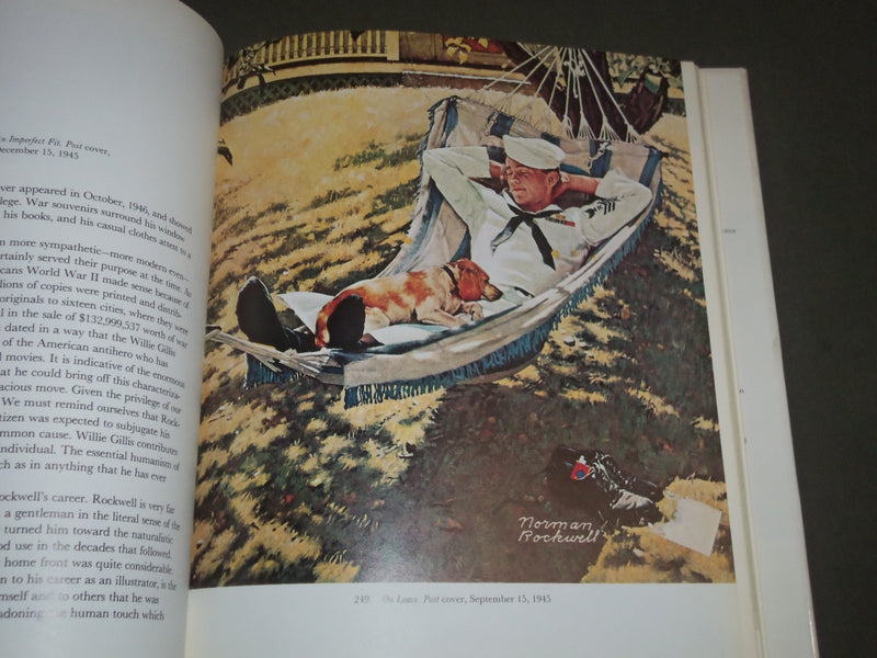1975 NORMAN ROCKWELL'S AMERICA BOOK BY CHRISTOPHER FINCH - I 1351