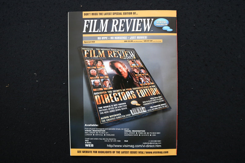 1999 OCTOBER FILM REVIEW MAGAZINE - NICOLE KIDMAN & TOM CRUISE COVER - E 24256
