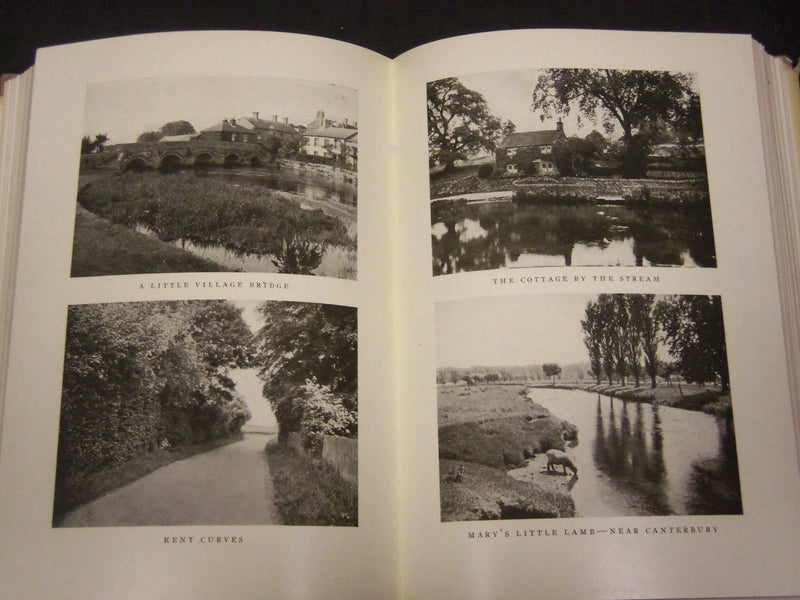 1936 ENGLAND BEAUTIFUL BY WALLACE NUTTING - NICE PHOTOS - KD 80S