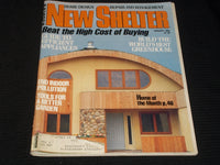 1984 JANUARY NEW SHELTER MAGAZINE - HIGH COST OF BUYING FRONT COVER - E 5451