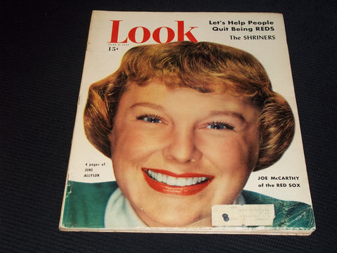 1950 JULY 4 LOOK MAGAZINE - JUNE ALLYSON FRONT COVER - E 20399