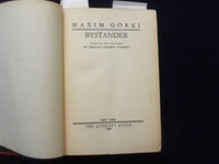 1930 BYSTANDER HARDCOVER BOOK BY MAXIM GORKI- KD 8598