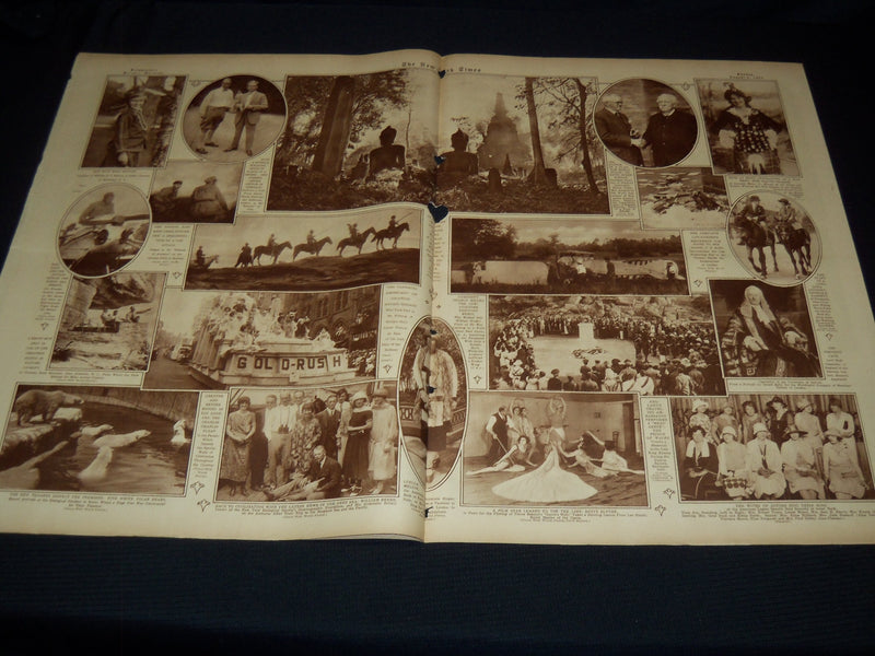 1925 AUGUST 9 NEW YORK TIMES PICTURE SECTION - CHARLIE CHAPLIN - NT 9486
