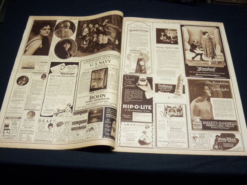 1922 JUNE 11 NEW YORK TIMES PICTURE SECTION - COLUMBIA UNIVERSITY - NT 8864