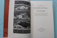 1967 THE RISE AND FALL OF ATHENS HARDCOVER BOOK - PLUTARCH- KD 9672
