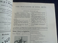 1906 MARCH THE MAGAZINE OF FINE ARTS - GREAT PHOTOS, STORIES & ADS - ST 7291