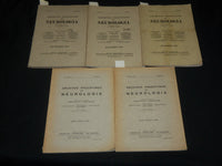 1927-1935 ARCHIVES ARGENTINOS DE NEUROLOGIA SPANISH MAGAZINES LOT OF 5 - WR 505E