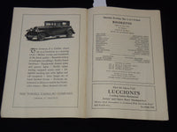 1928-1929 METROPOLITAN OPERA COMPANY PROGRAM LOT OF 2 - CLEVELAND OHIO - J 8019