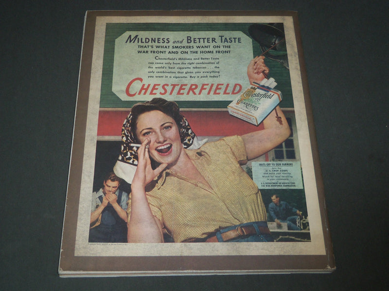 1943 JUNE FORTUNE MAGAZINE - GREAT COVER & ADS - F 127
