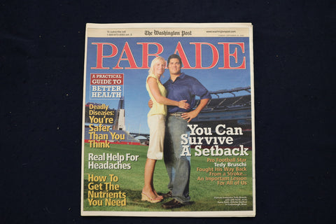 2006 SEPTEMBER 24 PARADE MAGAZINE - TEDY BRUSCHI COVER - E 18374