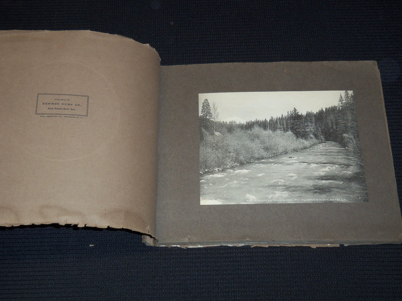 1900'S SHASTA ROUTE VIEW BOOK - GREAT PHOTOS - CALIFORNIA - J 7901