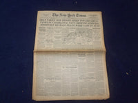 1942 NOV 11 NEW YORK TIMES - ORAN TAKEN, OUR TROOPS SPEED TOWARD LIBYA - NP 6516
