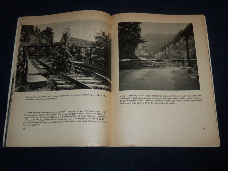 1961 IN THE HEART OF GERMANY IN THE 20TH CENTURY SOFTCOVER BOOK - J 8503