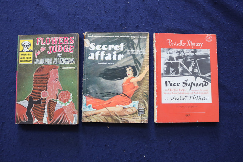 1940'S-1950'S MYSTERY DIGEST MAGAZINES - LOT OF 12 - O 3470