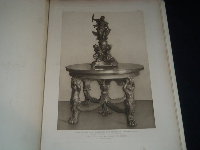 1900'S MUSEE DU LOUVRE LE MOBILIER FRANCAIS VOLUME BY EMILE MOLINIER - Z 47