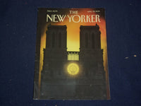 2019 APRIL 29 THE NEW YORKER MAGAZINE - ILLUSTRATED COVER - NY 2328