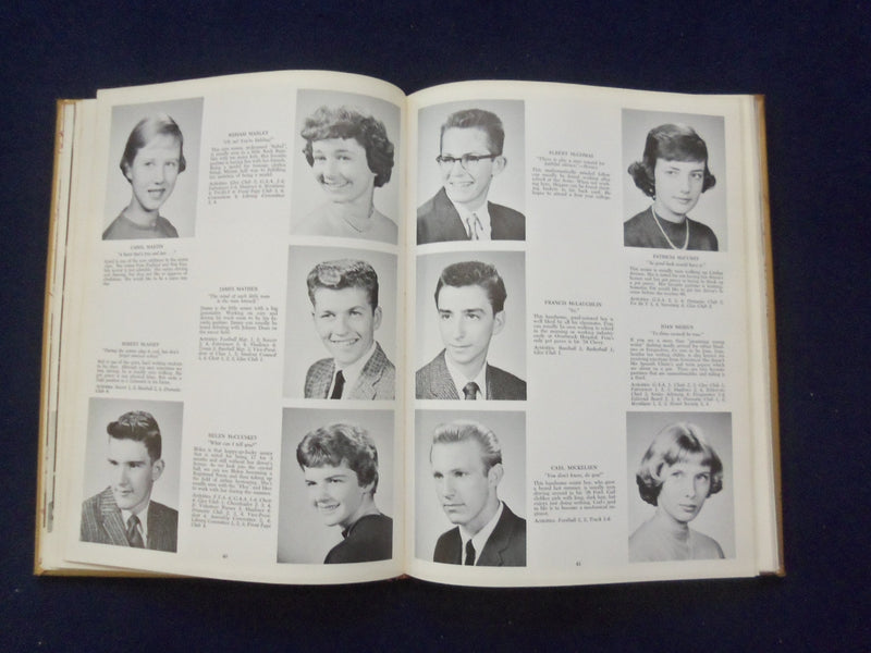 1960 SHADOWS HENRY B. WHITEHORNE HIGH SCHOOL YEARBOOK - VERONA, NJ - YB 3022