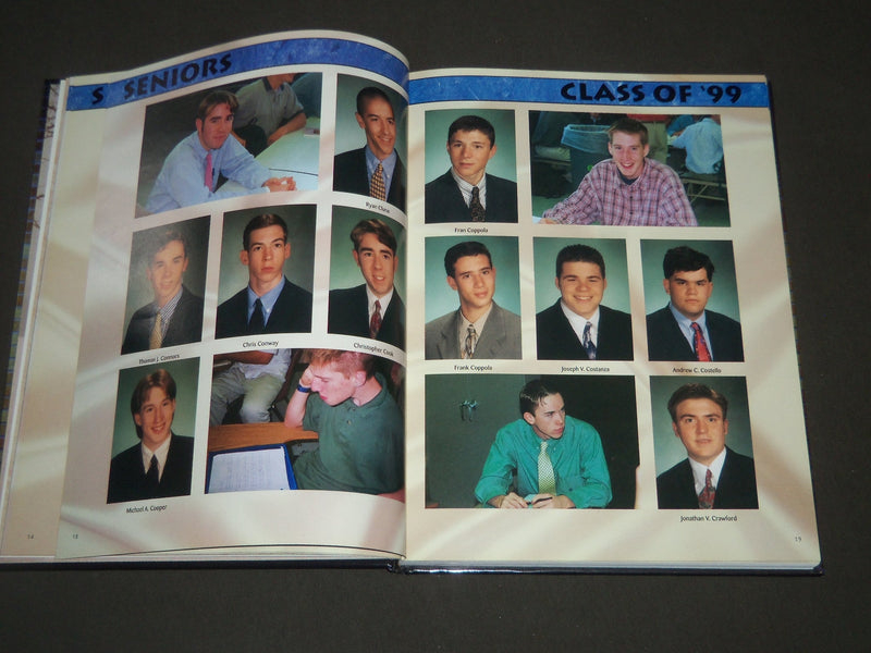 1999 PEGASUS CHRISTIAN BROTHERS ACADEMY YEARBOOK - LINCROFT NEW JERSEY - YB 1046