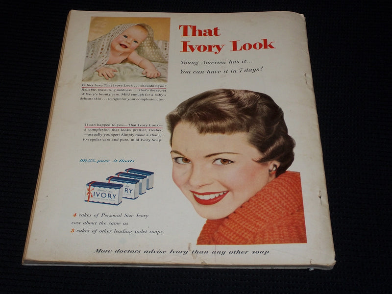 1954 OCTOBER PHOTOPLAY MAGAZINE - JANET LEIGH & TONY CURTIS FRONT COVER - E 1900