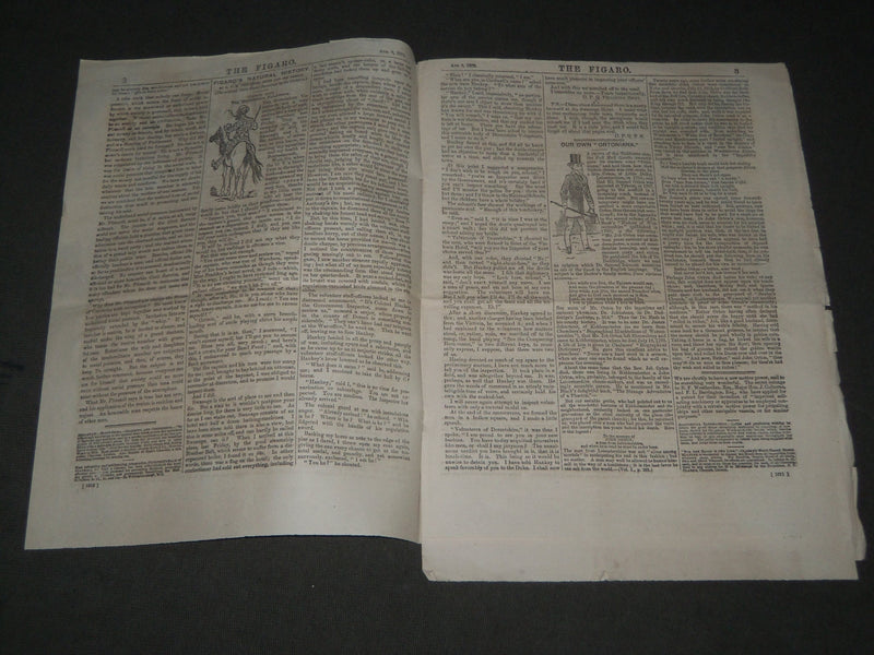 1873 AUGUST 9 THE LONDON FIGARO NEWSPAPER - NICE ILLUSTRATIONS - J 2758