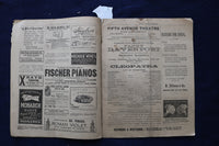 1896-1898 FIFTH AVE THEATRE PROGRAMS - LOT OF 2 - K 1675