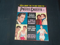 1958 DECEMBER THE NATIONAL POLICE GAZETTE MAGAZINE - ELVIS PRESLEY - B 5689
