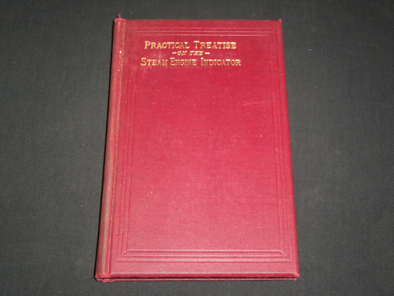 1903 HAWKINS INDICATOR CATECHISM - PRACTICAL TREATISE HARCOVER BOOK - KD 6490