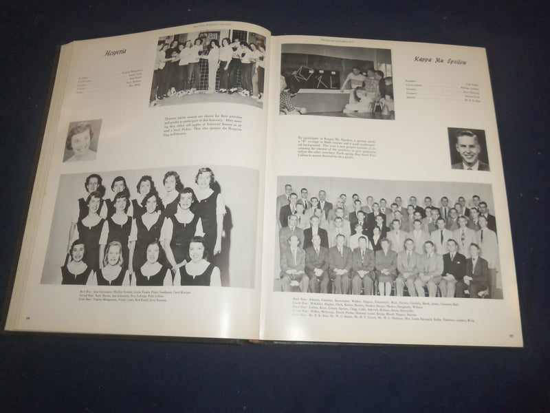1954 SILVER SPRUCE COLORADO A&M COLLEGE YEARBOOK- FORT COLLINS, COLORADO-YB 2415