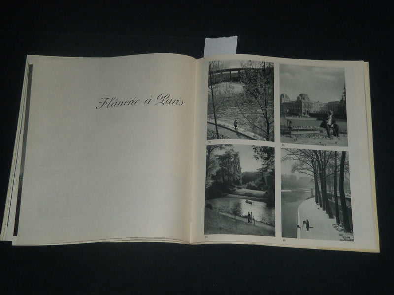 1954 PARIS PHOTO ALBUM - FRENCH - SOFTCOVER - NICE PRINTS - J 4235