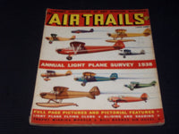 1938 JUNE AIR TRAILS MAGAZINE - LIGHT PLANE SURVEY COVER - E 7069
