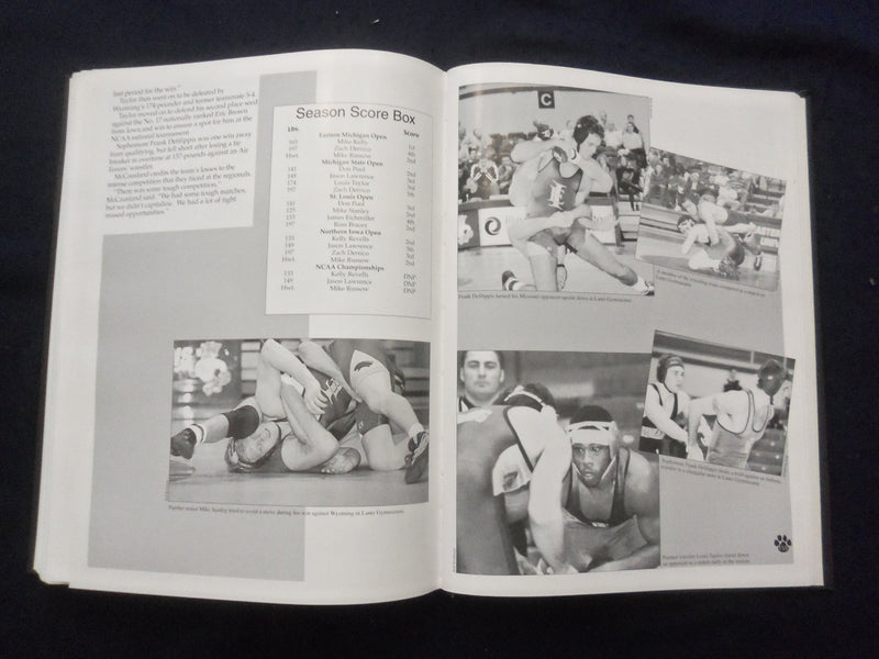 2000-2001 WARBLER EASTERN ILLINOIS STATE COLLEGE YEARBOOK-CHARLESTON, IL-YB 3319