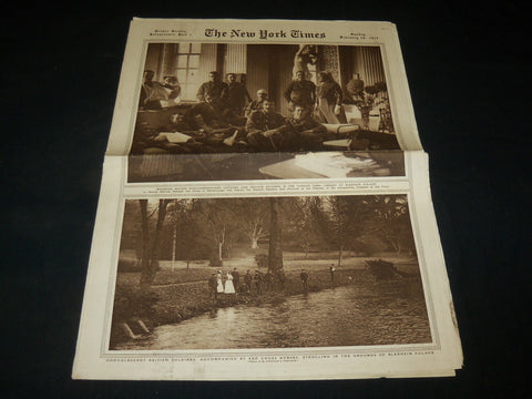 1915 FEBRUARY 28 NEW YORK TIMES PICTURE SECTION - BLENHEIM PALACE - NP 5466