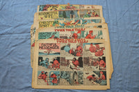 1930'S TWICE TOLD TALES COLOR PANELS - APPROXIMATELY 70 PIECES - NP 9230