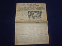 1944 SEP 4 NEW YORK TIMES - GERMANS FLEE AS ALLIES DRIVE ON BRUSSELS - NP 6613