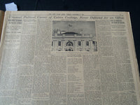 1933 JANUARY 6 NEW YORK TIMES - COOLIDGE DIES SUDDENLY NORTHAMPTON HOME- NT 7221