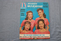 1960 MAY TV RADIO MIRROR MAGAZINE - THE LENNON SISTERS COVER - ST 1002P