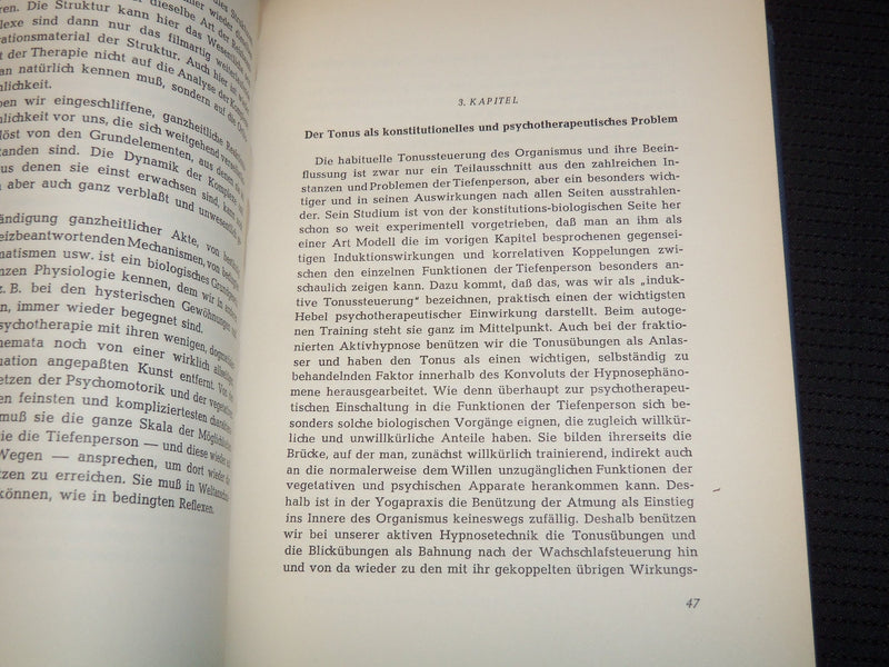 1949 PSYCHO THERAPEUTISCHE STUDIEN BOOK BY ERNST KRETSCHMER - GERMAN - KD 5634K